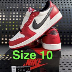 Air Jordan 1 Low OG Chicago NEW Size 10 Travis Fragment Union 