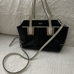 Genuine Coach RARE Leather Mini Crossbody Bag 