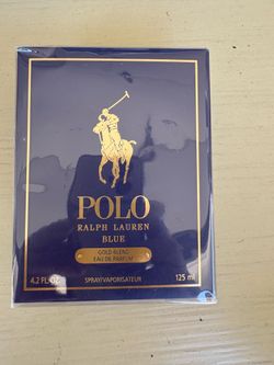 Polo Blue Gold Blend Eau de Parfum by Ralph Lauren, specifically in the 125ml (4.2 fl oz) size.