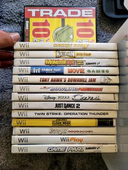 NINTENDO Wii GAMES