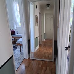 White West Elm Mirror 