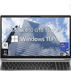 HP Elitebook 650 G10 Touchscreen 15.6 Inch Screen Product ID 7Z5F2UT 