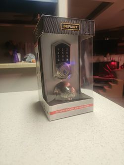 Toachpad  Deadbolt And Knob Combo