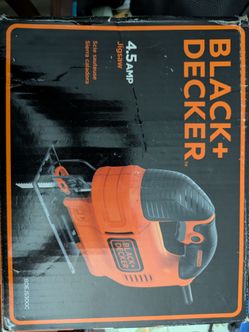 Black+Decker 4.5 amp jigsaw