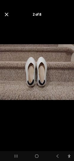 NEW Women's Size 9 White Shoes [Retail $59] Leather, Cushioned, Padded Collar