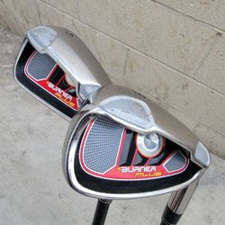 Taylormade Burner Plus 6 & 8 Irons Reax Graphite Senior Flex Right Handed
