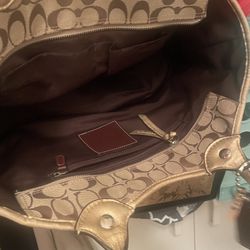 Lg Coach bag 