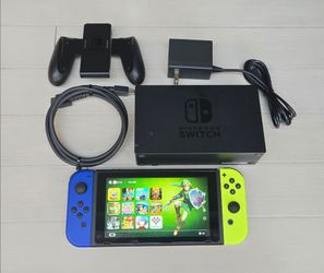 Nintendo Switch 🔥 512GB 🔥  100 + Games + Movies / Live TV + Fortnite Online Game