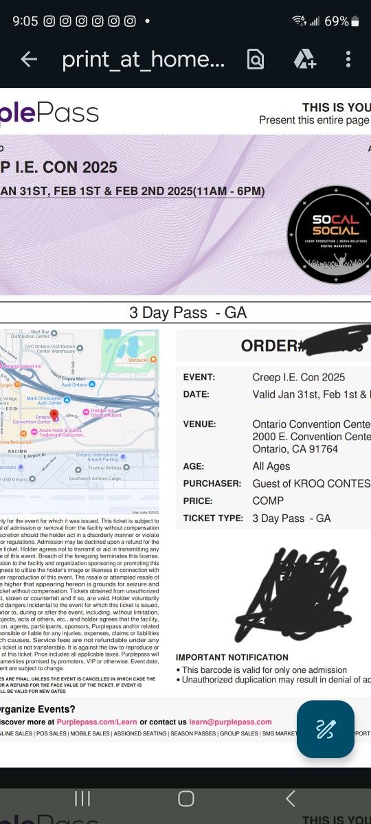 Creep I.E. Con Tickets 2025