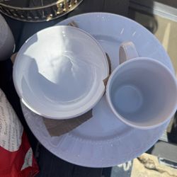 Set Of 4 Dinner Plates 