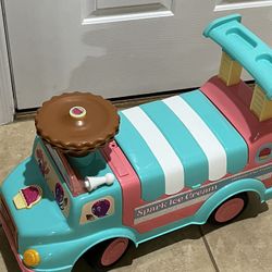 Push And Ride Ice Cream Cart Looks Brand New 