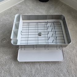 Stainless steel dish rack, simplehuman