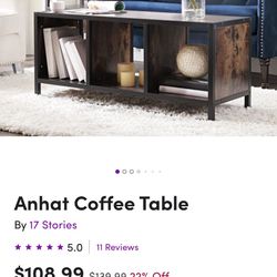 Brand New Coffee Table!