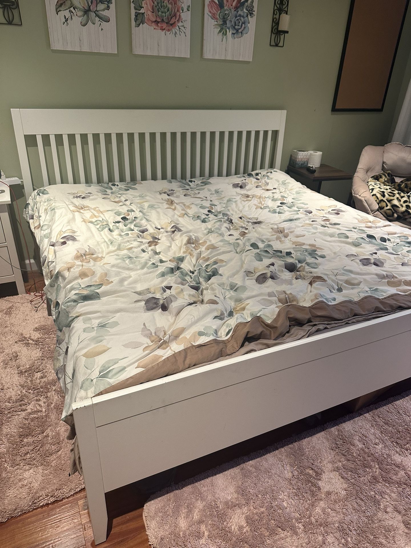 King Ikea Bed Frame And Mattress