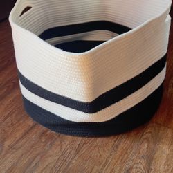 XLarge Cotton Rope Woven Laundry Basked