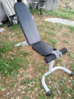 Adjustable Dumbbells/ Exercise Bench 