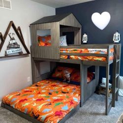 Donco Campsite Loft Bunk Bed