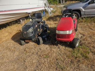 Riding mowers