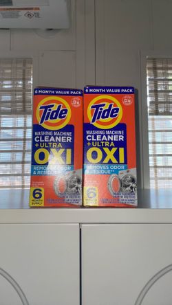 Tide washing machine cleaner - $6 each