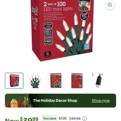 New Sylvania Stay Lit  LED Christmas Lights