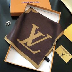 Designer Silk Square Scarf Wrap