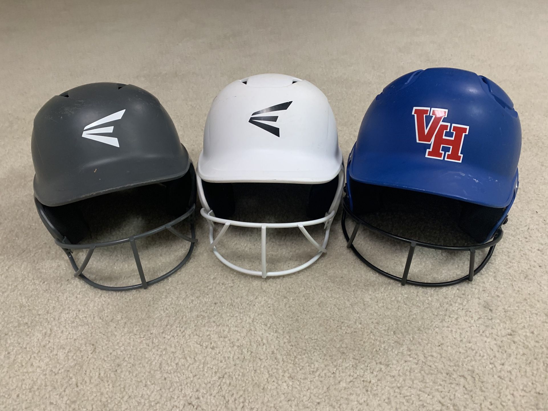 Batting helmets 