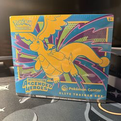 Pokemon Center  ETB Ascended Hero’s