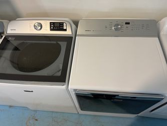 Maytag washer and electric dryer He 5.3&8.8 cuft