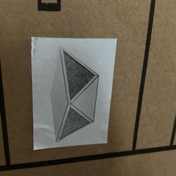 Brand New In The Box Glass With Crystals Coffee Table 