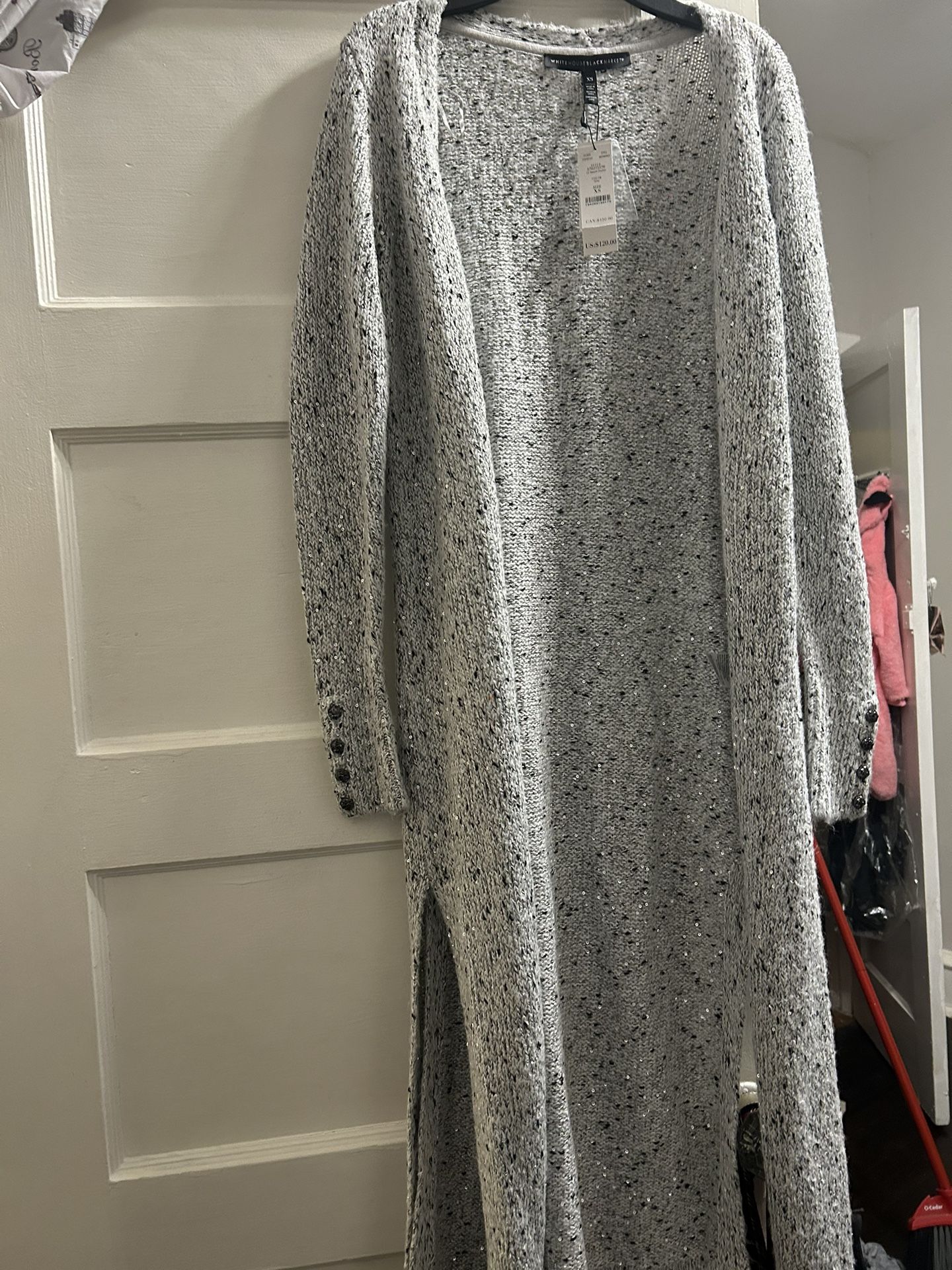 Nwt White House Black Market Duster Xs