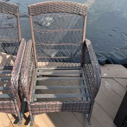 Wicker Rocking chairs 