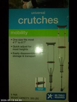 UNIVERSAL CRUTCHES