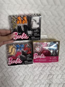 Barbie Accessories Bundle Lot Set of 3 Brand New 
