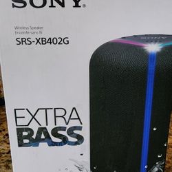 Sony SRS-XB402G Bluetooth Speaker