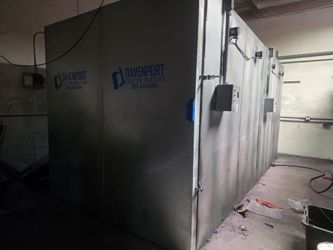 16x8x8 Electric powder coating oven