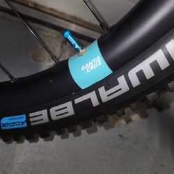 Genuine Santa Cruz Reserve 30 / 27.5 w/Schwalbe Front Only