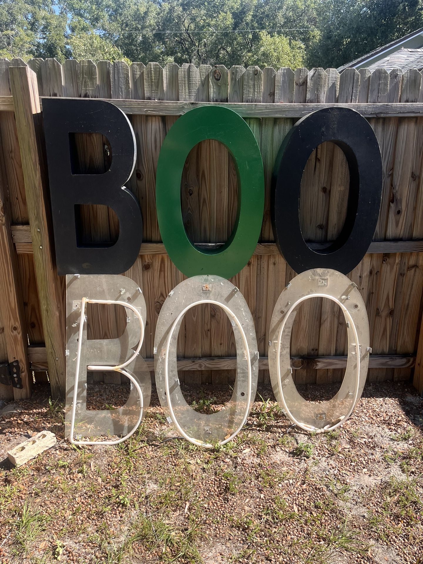 Halloween Sign Boo