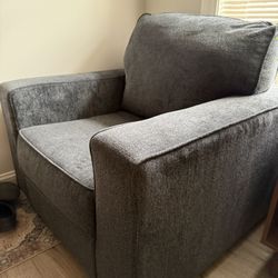 Dark Grayish/navy Blue Chair 