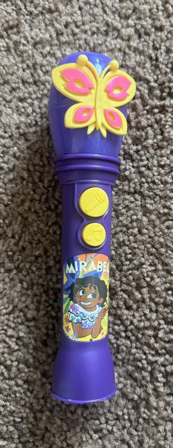 Disney Encanto Sing Along Microphone with Built-In Music