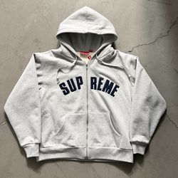Supreme Thermal Zip up Hoodie