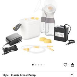 Medela Pump in Style Breast Pump Starter Kit | Classic Pump | Double Electric Breastpump with Bottles 
