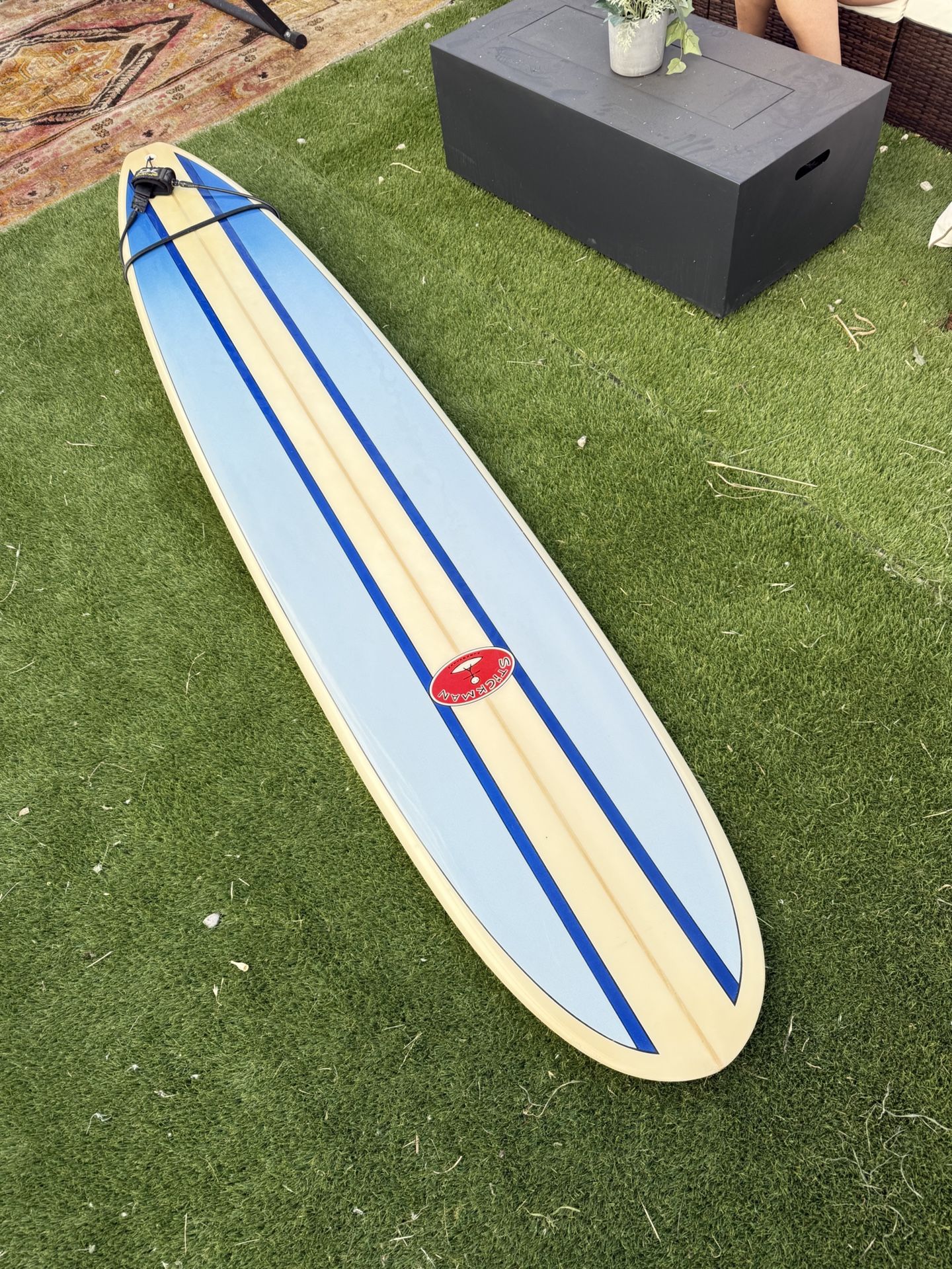 9ft Stickman Surfboard Longboard