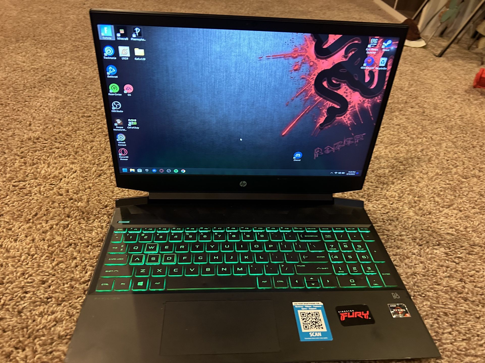 HP Pavilion Gaming Laptop 15-ec2xx