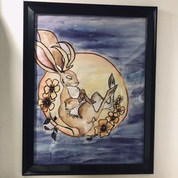 Jackalope Painting 