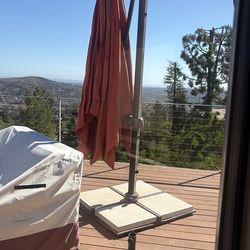 free umbrella and stand