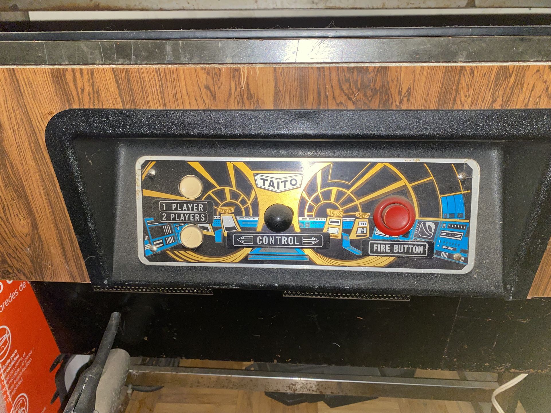 Table Top TAITO Space invaders Video Game
