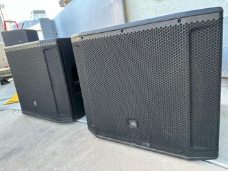 JBL srx 818sp and covers