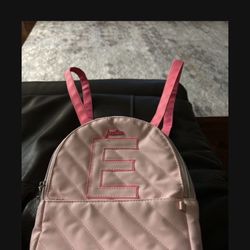 Cute Child Backpack Letter E