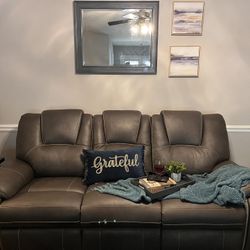 Reclining Sofa And Love Seat Like New !
