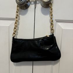 Gold Chain Shoulder Bag